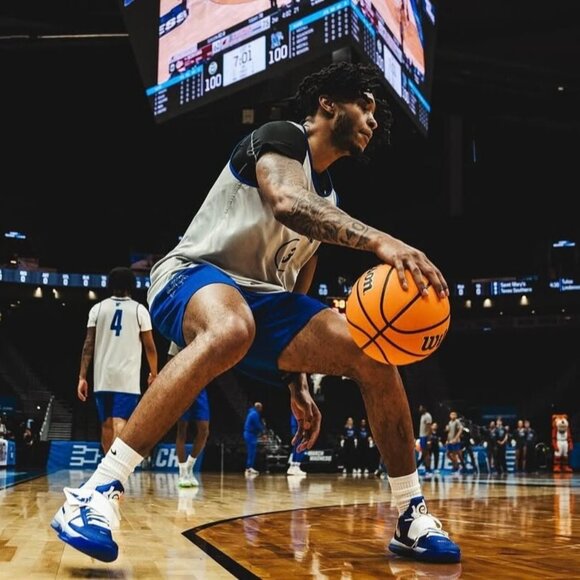 Memphis Tigers Nike B Ball Practice Jersey Large Team Issued 24-25‎ Colby Rogers - Picture 8 of 9